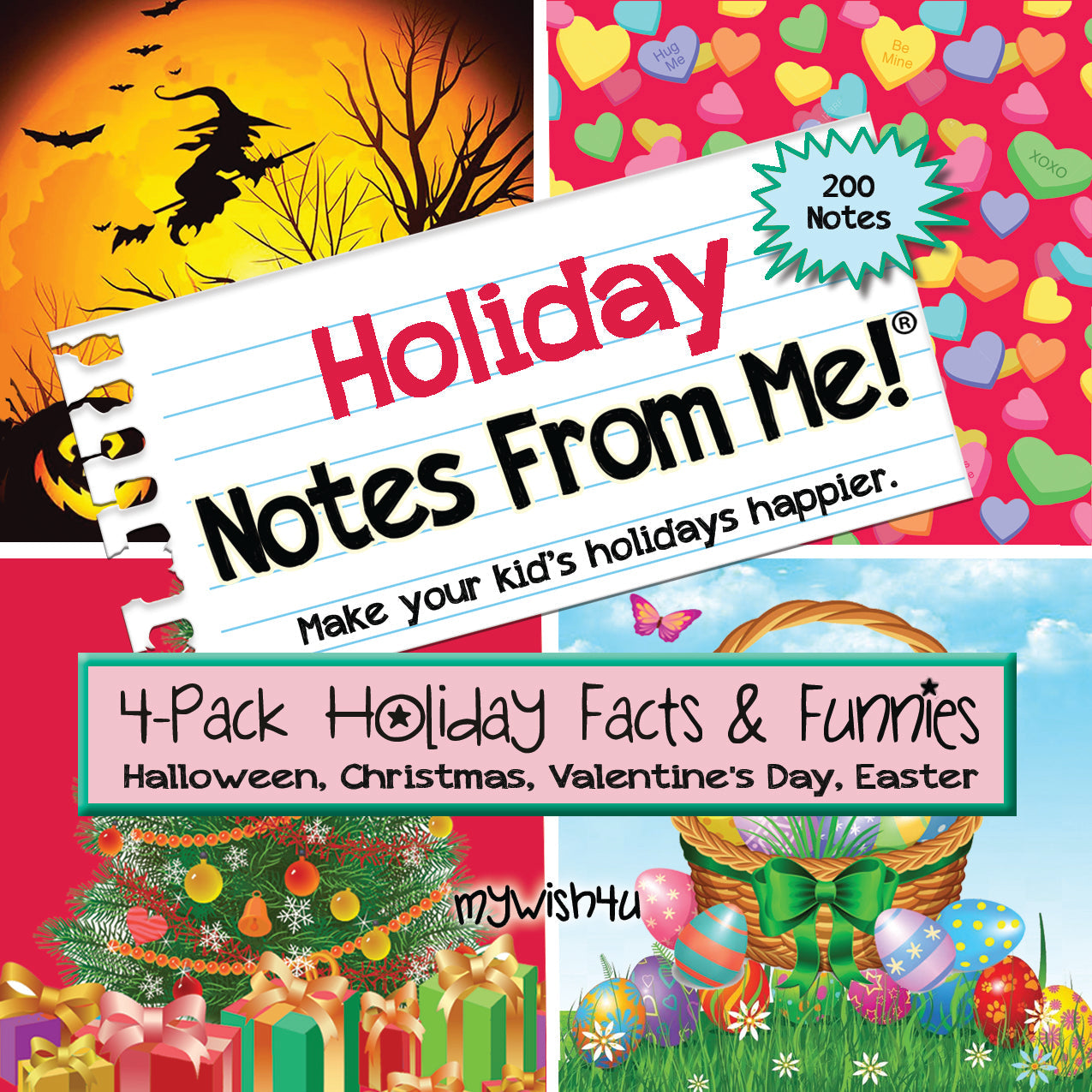 MyWish4U Holiday Notes From Me!®