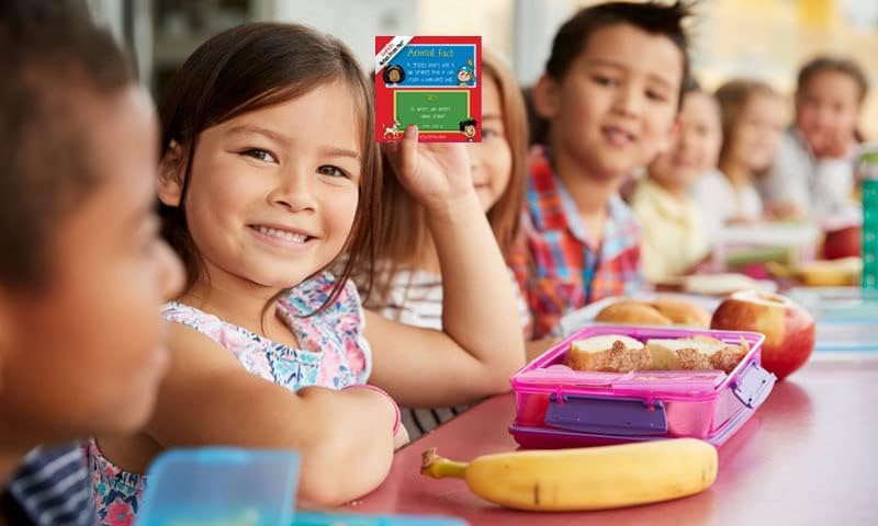 Animal Facts & Sillies - 101 Tear-Off Lunch Box Notes for Kids - Inspirational, Motivational, Thinking of You, Jokes for Kids, Summer Camp, Back to School Essentials, Ages 8+
