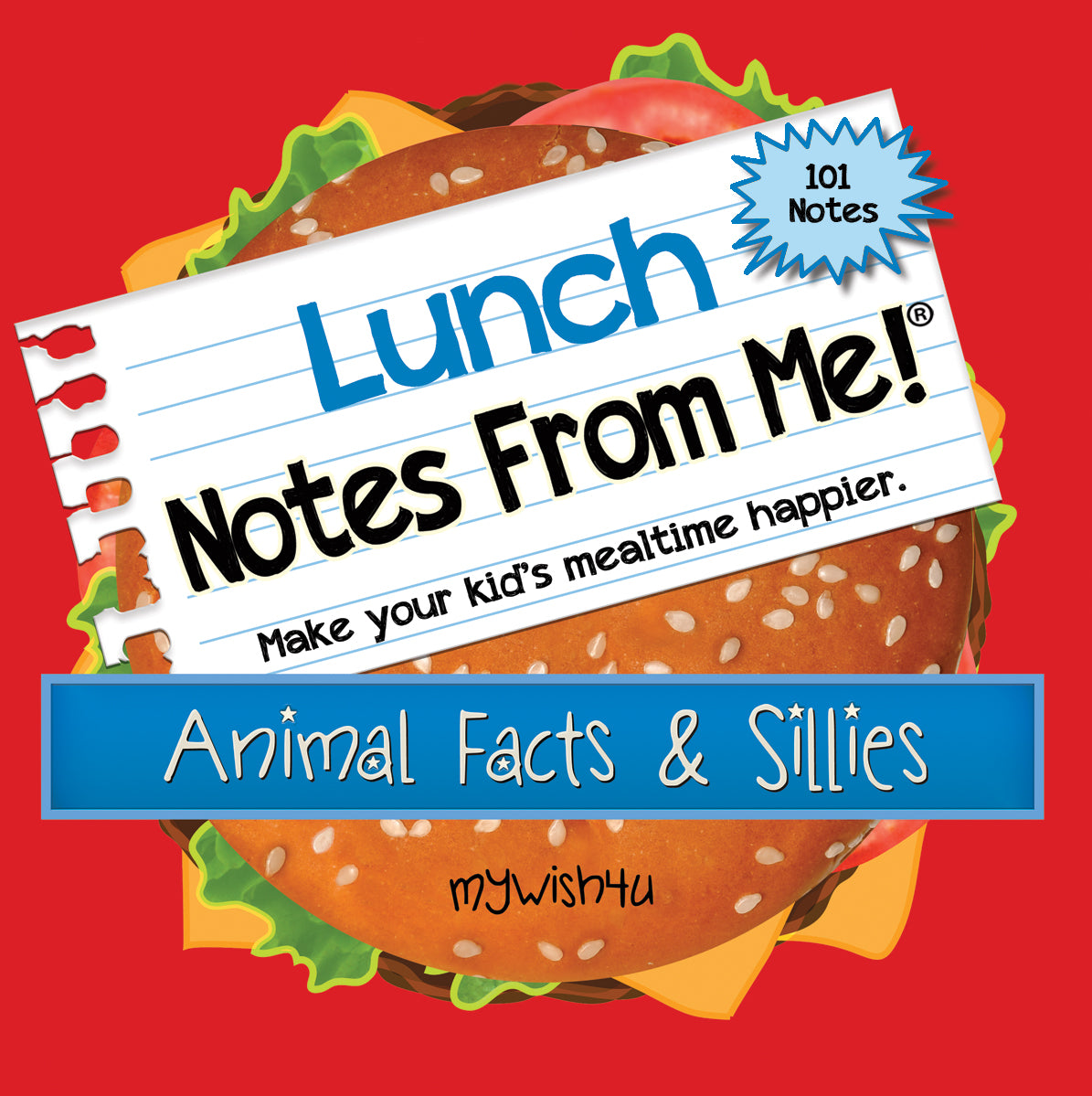 Animal Facts & Sillies - 101 Tear-Off Lunch Box Notes for Kids - Inspirational, Motivational, Thinking of You, Jokes for Kids, Summer Camp, Back to School Essentials, Ages 8+