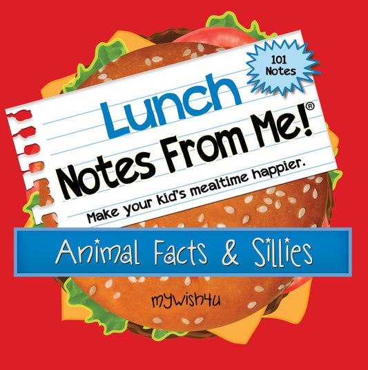 Animal Facts & Sillies - 101 Tear-Off Lunch Box Notes for Kids - Inspirational, Motivational, Thinking of You, Jokes for Kids, Summer Camp, Back to School Essentials, Ages 8+