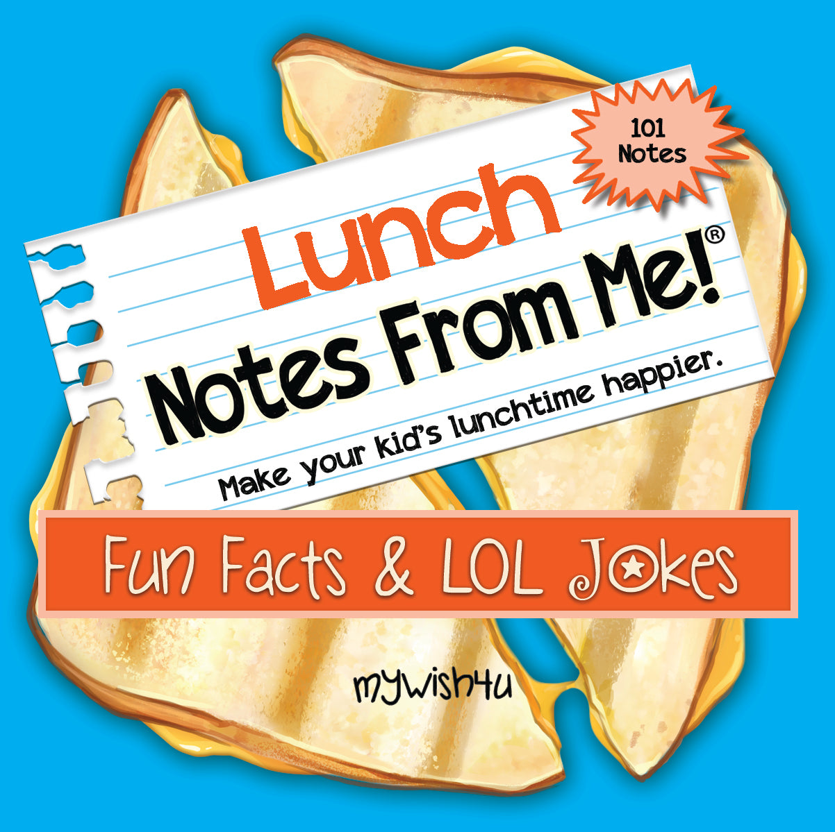 Fun Facts & LOL Jokes - 101 Tear-Off Lunch Box Notes for Kids - Inspirational, Motivational, Thinking of You, Jokes for Kids, Summer Camp, Back to School Essentials, Ages 8+